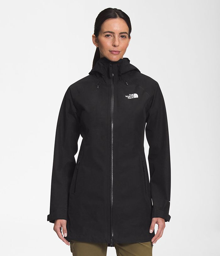 The North Face Womens Rain Jacket Dryzzle FUTURELIGHT™ Parka 274ATYDIE - Black